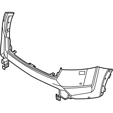 2024 Nissan Pathfinder Bumper - 62022-6TA1H