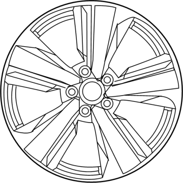 2023 Nissan Rogue Spare Wheel - D0C00-6RJ3A