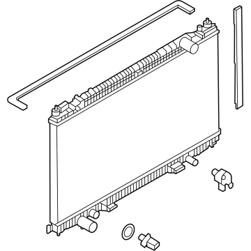 2024 Nissan Z Radiator - 21410-6GP0B