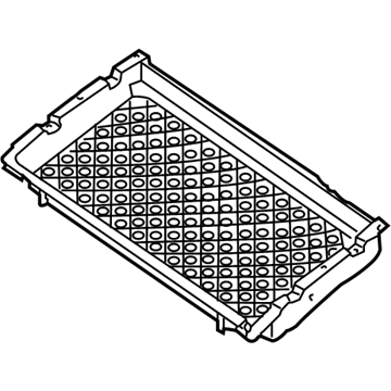 Nissan 73158-ZL01B Bin Storage