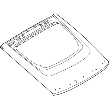 Nissan KMA0M-6GRMA DOOR ASSY-BACK