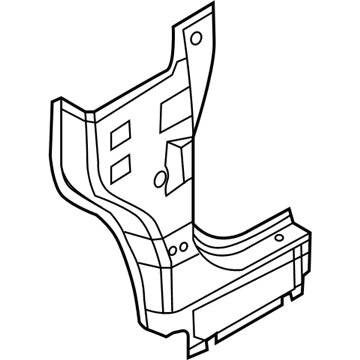 Nissan 76018-1GR0A Body-Front Side,Outer RH