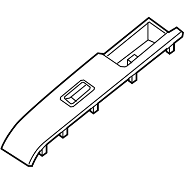 Nissan 82960-EZ20A Finisher-Power Window Switch,Rear RH