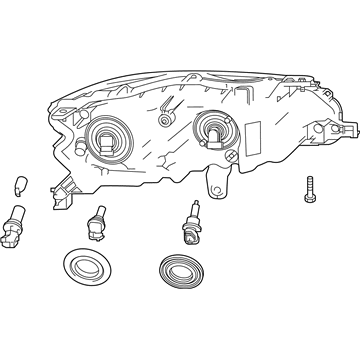 Nissan Altima Headlight - 26010-6CA0B