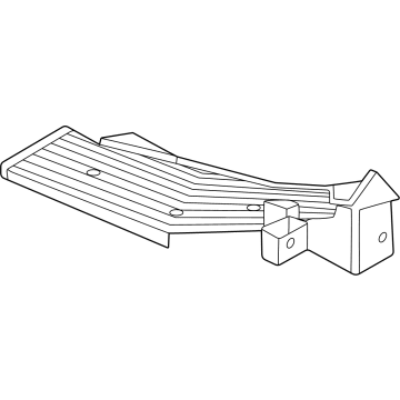 Nissan 62564-6GP0A BRACKET-HEADLAMP RH