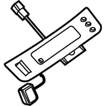 Nissan 24834-7S513 Meter Assembly-COMP/TEMP