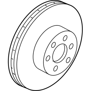 Nissan Sentra Brake Disc - 43206-6LA0B