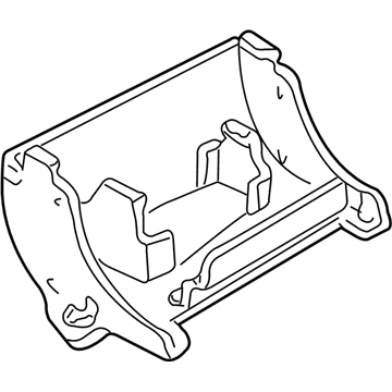 Nissan 88303-8B600 Bracket Assembly Cushion, Rear Seat R