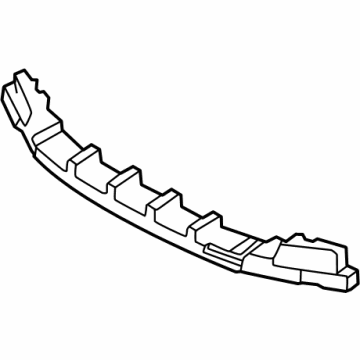 Nissan 62090-6HW0A ABSORBER-ENERGY,FRONT BUMPER