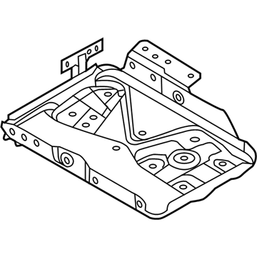 Nissan 64860-1HL0A Bracket-Battery