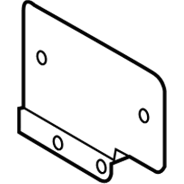 Nissan B4457-5VDMA Plate - Battery STOPPER