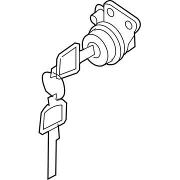 Nissan Z Door Lock Cylinder - H0601-6GP0A