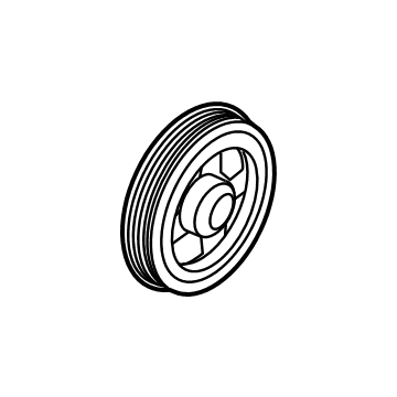 Nissan 12303-6CA5A PULLEY-CRANKSHF