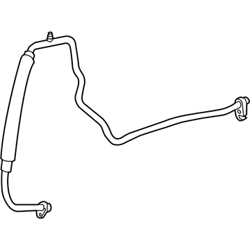 Nissan 92481-3NA0A Hose Flexible, Low