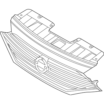 Nissan Quest Grille - 62310-4AY0A