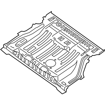 Nissan Quest Floor Pan - 74512-CK030