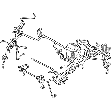 Nissan 24012-3WC0C Harness-Engine Room