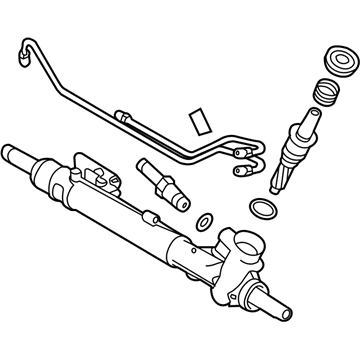 Nissan Quest Steering Gear Box - 49200-1JA0A