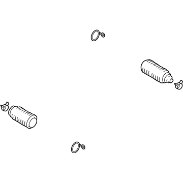 Nissan Quest Rack and Pinion Boot - D8204-1JB0A