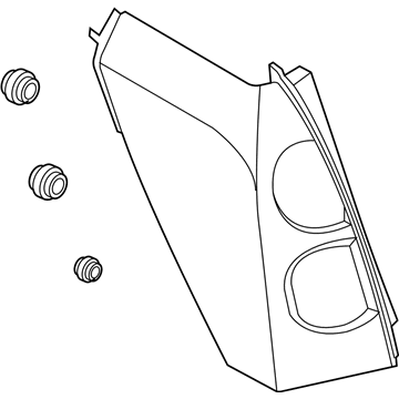 2010 Nissan Quest Back Up Light - 26554-ZM70A