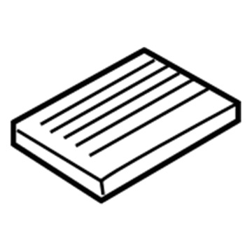 Nissan 27277-VP00A Cabin Air Filter