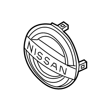 Nissan 62889-9DL0A EMBLEM-RADIATOR GRILLE