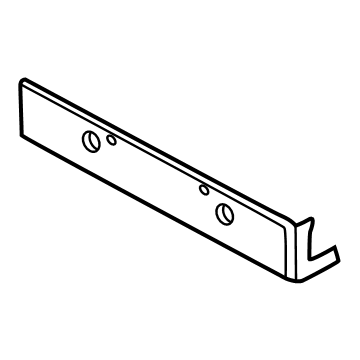 Nissan 96210-6EM0A BRACKET - LICENCE PLATE