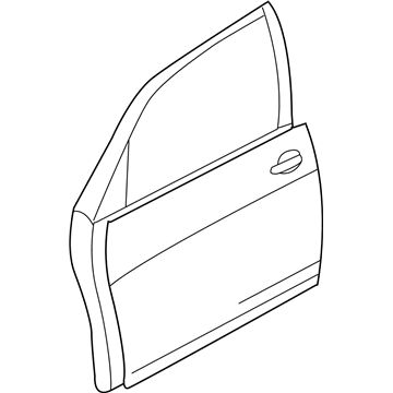 Nissan 80100-7Y030 Door-Front,RH