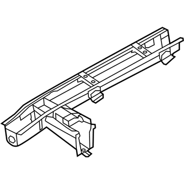 Nissan 75169-1JA0A Extension-Front Side Member,Rear LH