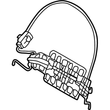 Nissan 87641-1EE2A Unit Assembly-Seat LUMBAR