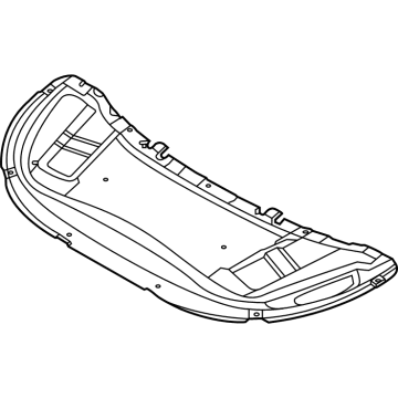 Nissan 65840-6RR0A Insulator-Hood