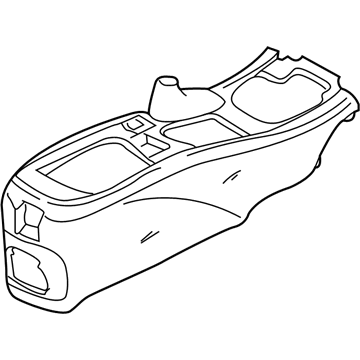 2002 Nissan Maxima Center Console Base - 96911-3Y103