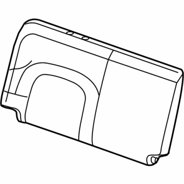 Nissan 88611-9BV0C PAD ASSY-BACK,REAR SEAT