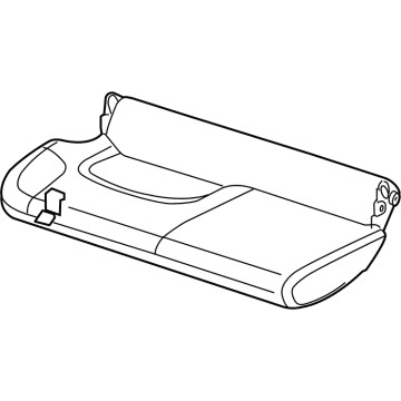 Nissan 88300-9BV6C CUSHION ASSY REAR SEAT