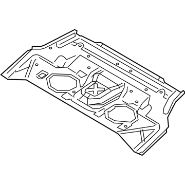 Nissan G4512-1KDMA Floor Re Front