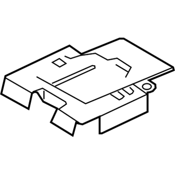 Nissan 87390-EZ00B Tray Assy-Under,Seat