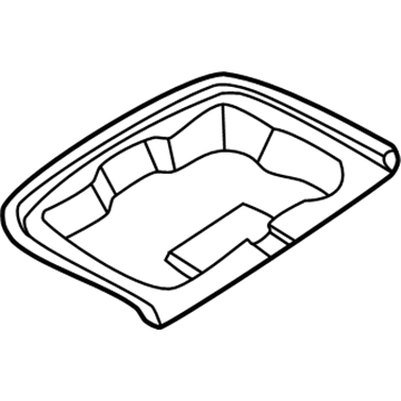 Nissan 84975-0W000 Box-Luggage Floor Center