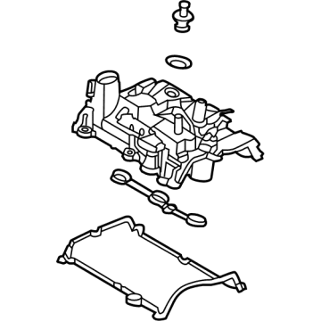 Nissan 13264-6RC0B Cover Assy-Valve Rocker