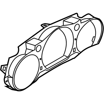 Nissan 24812-CA000 Housing - Meter Combination, Upper