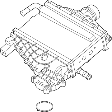 Nissan Rogue Intercooler - 14461-6RC0B