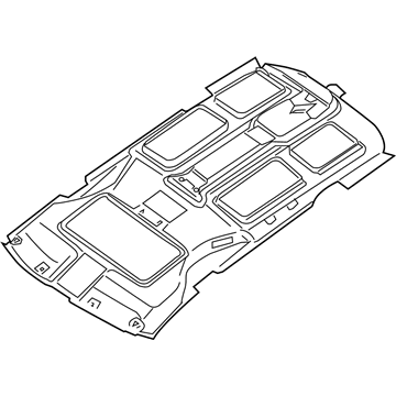 Nissan 73910-ZF92B Headlining Assy