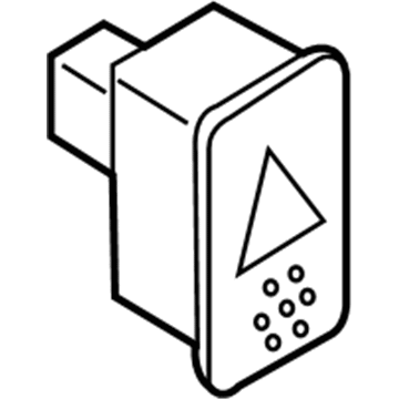 Nissan Sentra Hazard Warning Switch - 25290-ET000