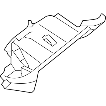 Nissan 68501-JA80A Box-Inner Glove