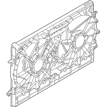 2023 Nissan Rogue Radiator fan - 21481-6RR0A