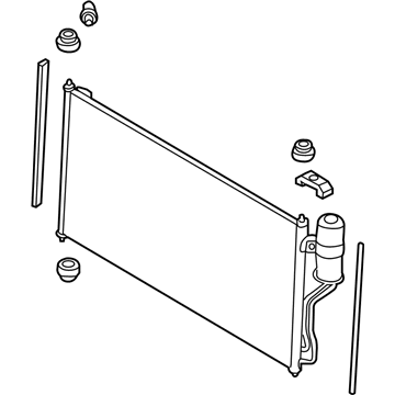 Nissan Quest A/C Condenser - 92100-5Z000