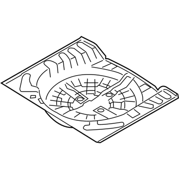 Nissan Juke Floor Pan - G4514-1KMMA