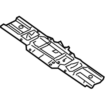 Nissan 74540-EA430 Member-Cross,2nd Seat Mounting