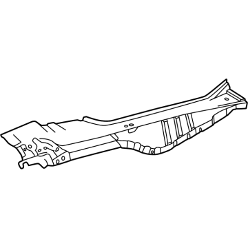 Nissan 76614-1EA0A Reinforce-Rear Pillar RH