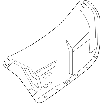 Nissan 84966-3SG5B FINISHER Trunk Lid