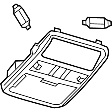 Nissan 26430-9JK3A Lamp Assembly Map